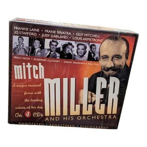 Mitch Miller & His Orchestra Annotated Remastered Discography 4 CD Box‎ Set